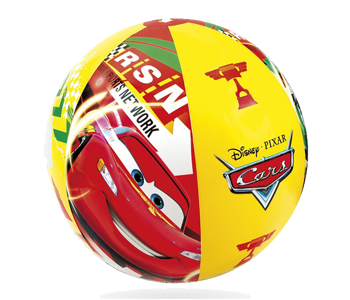 1  Intex ZX-58053 61CM Disney Cars Beach17154 | Uae.Jazp.com