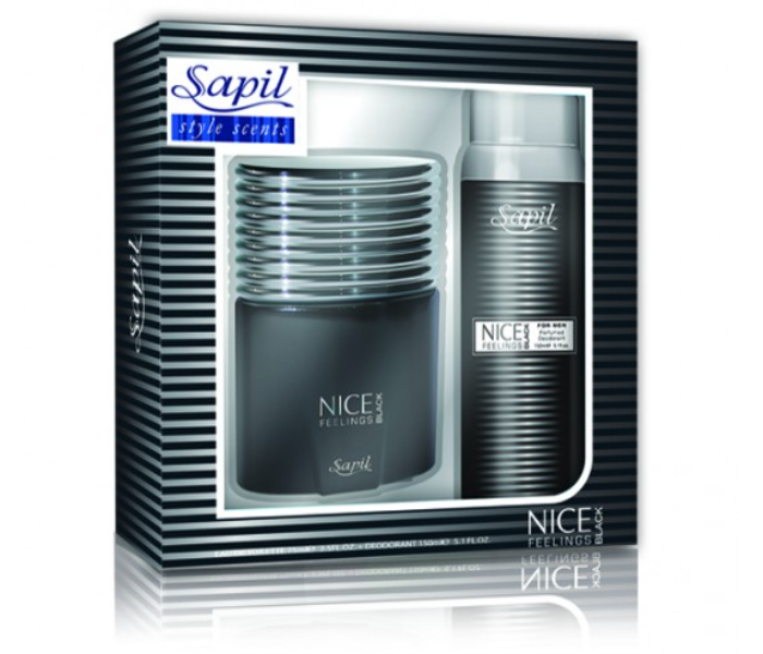 sapil perfume nice feelings black