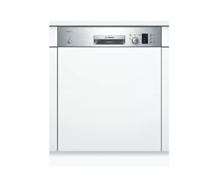 semi integrated dishwasher silver