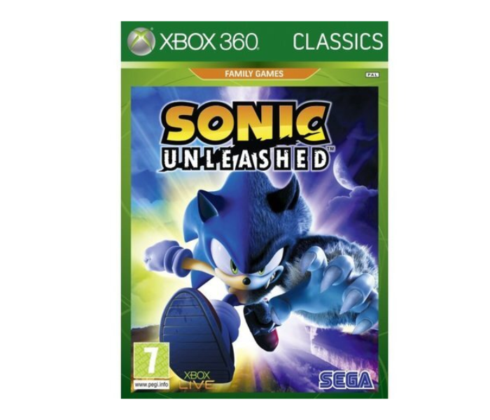 sonic unleashed - classics edition (xbox 360) 