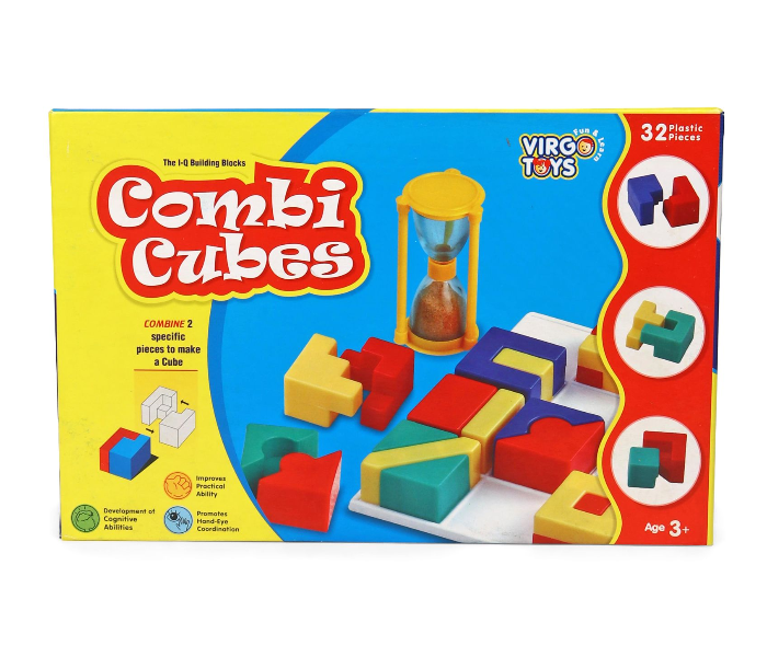 Virgo Toys 32 Pieces Combi Cubes66229