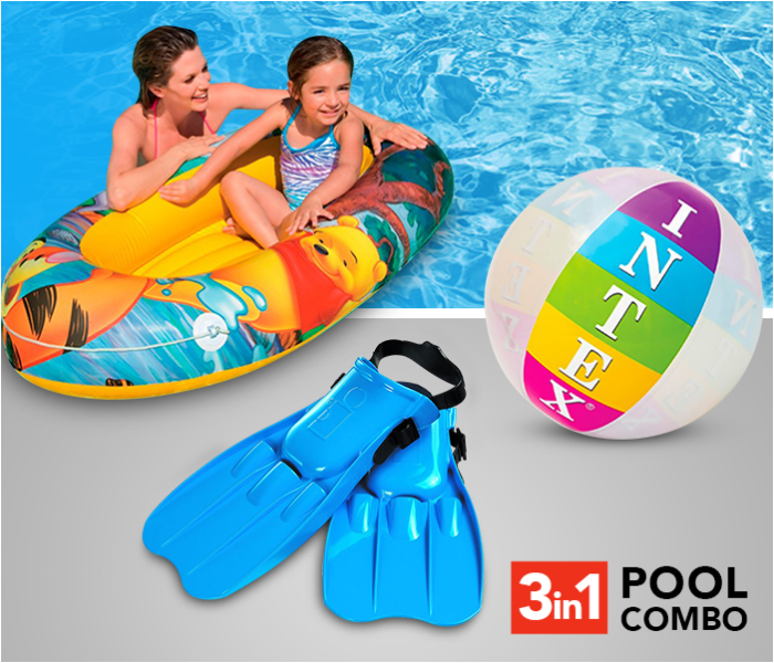 Buy Intex ZX-55930 Small Swim Fins - Multi67451 Price in Oman