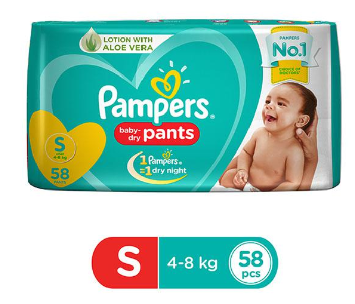 Buy Pampers Pants Diapers Extra Large Size 5 52 Count Online in Pakistan-  Medonline.pk