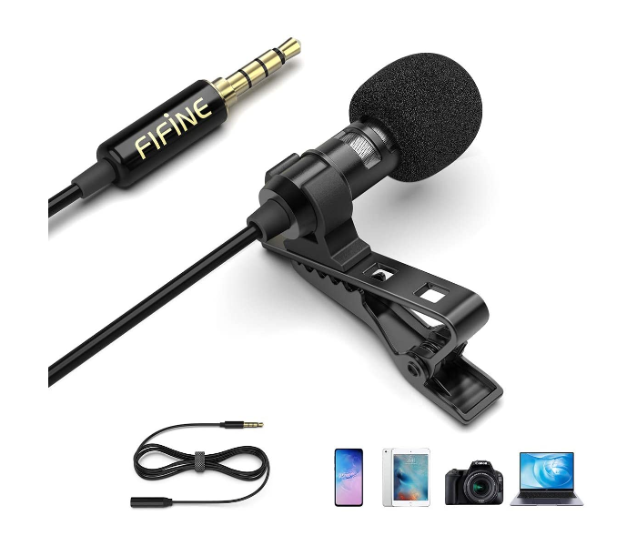 FIFINE KO37 Lapel Microphone - Music Shop Nepal