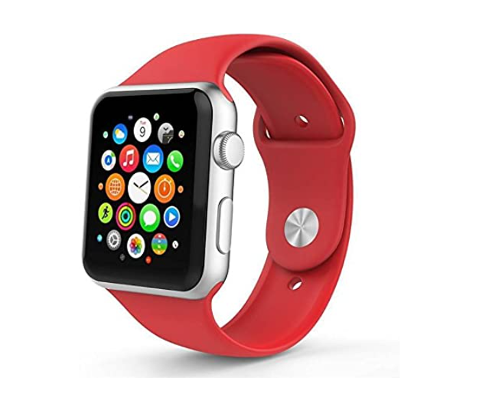 Mobile watch red colour online