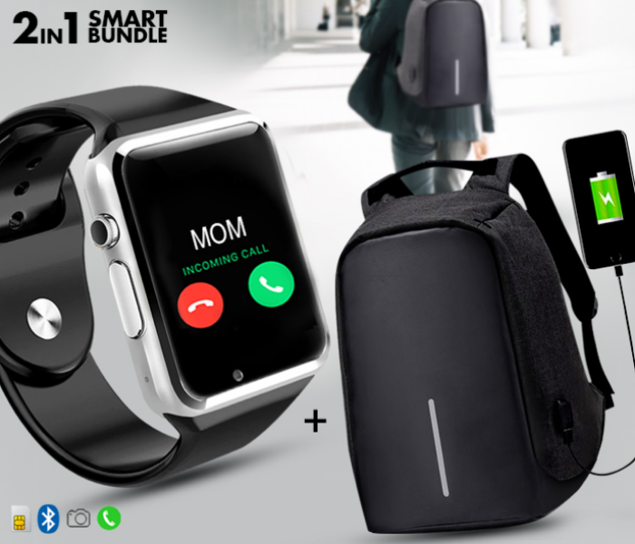 Buy AntiTheft Backpack 18 Inch Wi73492 Price in Qatar, Doha