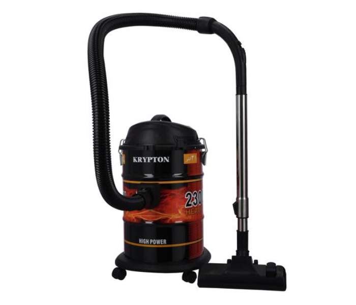 Krypton KNVC6279 2300Watts Drum Vacuum Cleaner- Black