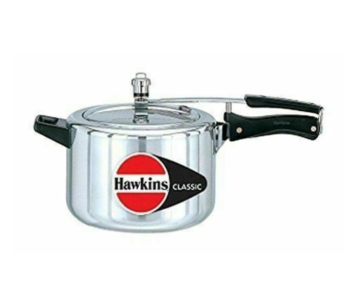 HAWKINS Classic CL50 5-Liter New Improved Aluminum Pressure Cooker, Small,  Silver