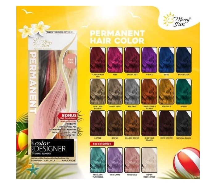 Buy Merry Sun Permanent Hair Color81850 Price in Qatar, Doha