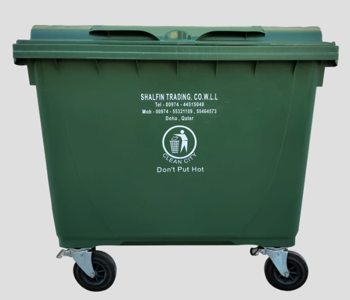 Buy Trash Can 660 Litre Garbage Bi84311 Price in Qatar, Doha