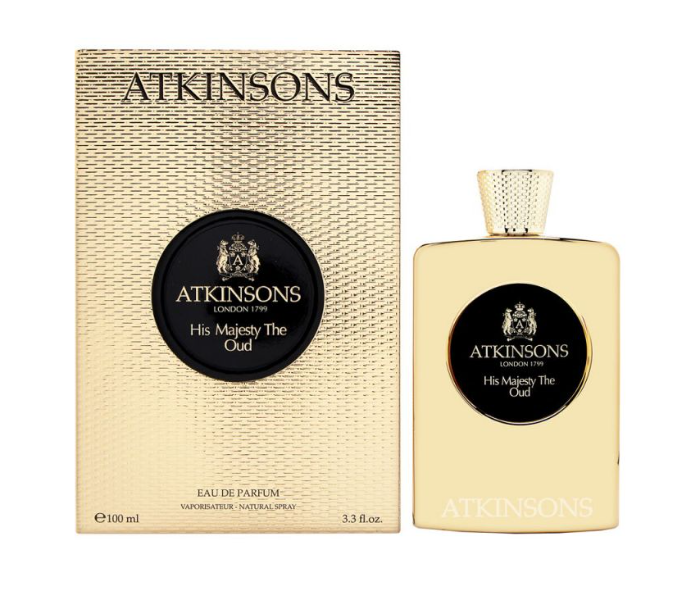 Atkinsons 100ml His Majesty The Oud Eau de Parfum for Men