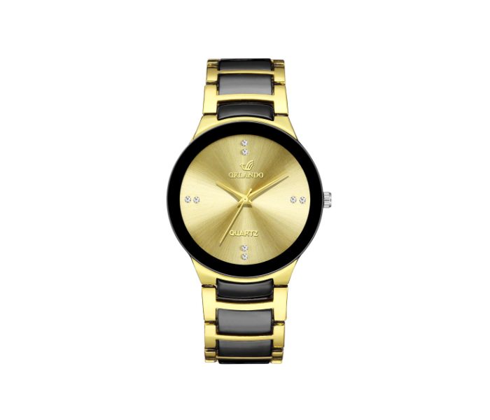 Orlando Golden Dial Small Fashion Watches -88664