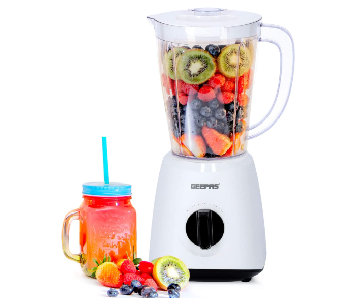 2-in-1 Blender with 1.5L Glass Jar, Smart Lock, GSB44076UK