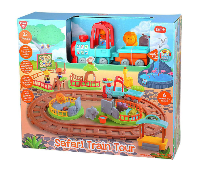 Buy PlayGo PLY9852 Safari Train T121955 Price in Qatar, Doha