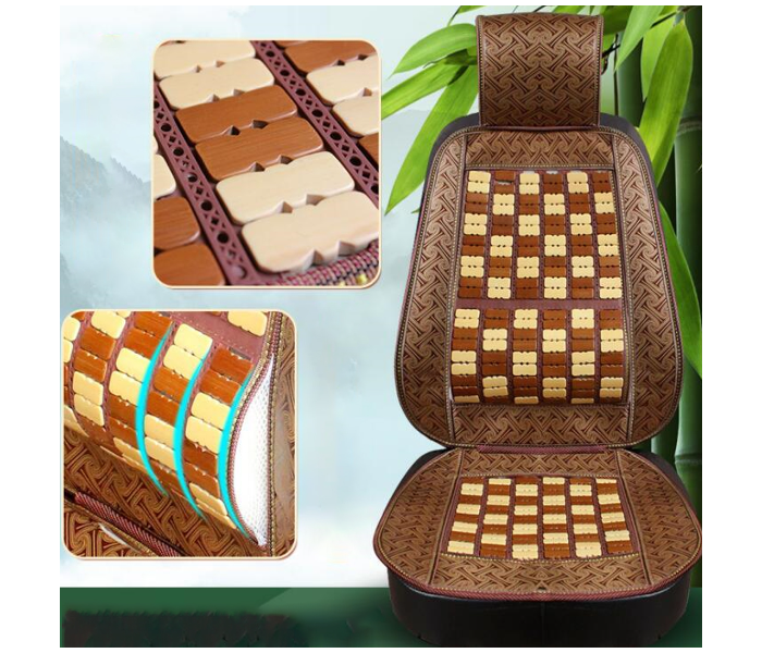 Buy Bamboo Seat Cushion Beige A123199 Price in Qatar, Doha