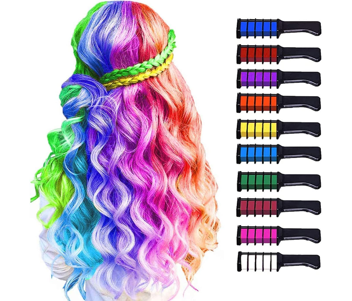Buy Generic 10 Color Hair Chalk f124898 Price in Qatar, Doha