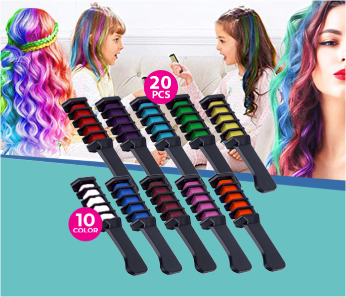 Buy Generic 10 Color Hair Chalk F128152 Price in Qatar, Doha