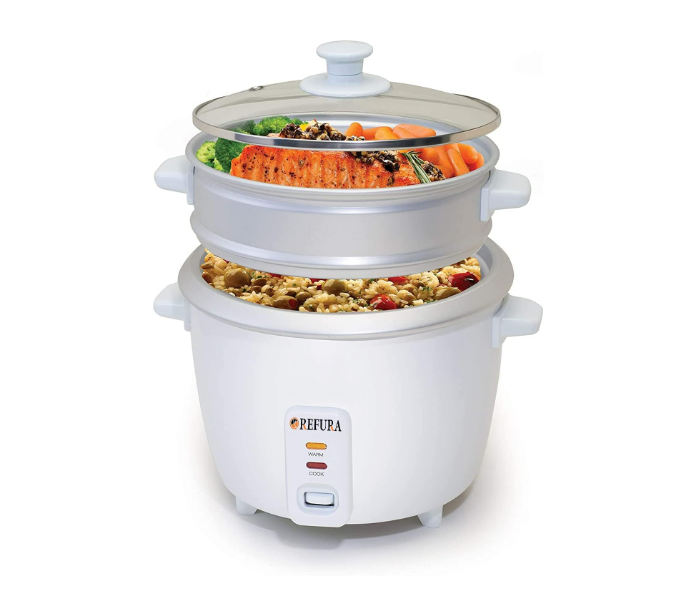 Portable 2 in 1 Rice 1.0 L Cooker and Stea137674 | saudi.jazp.com
