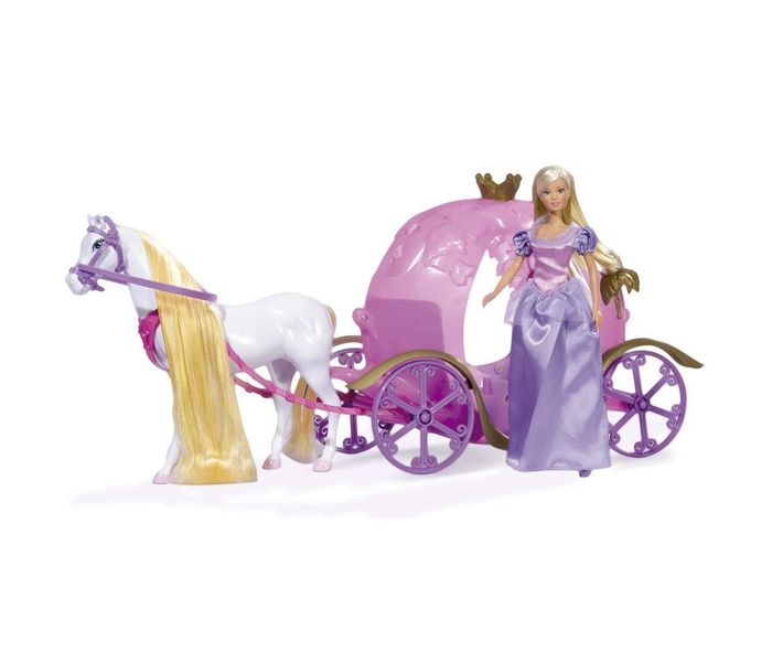 Simba 5733974 29CM Steffi Love Fairytale Pumpkin Carriage Doll