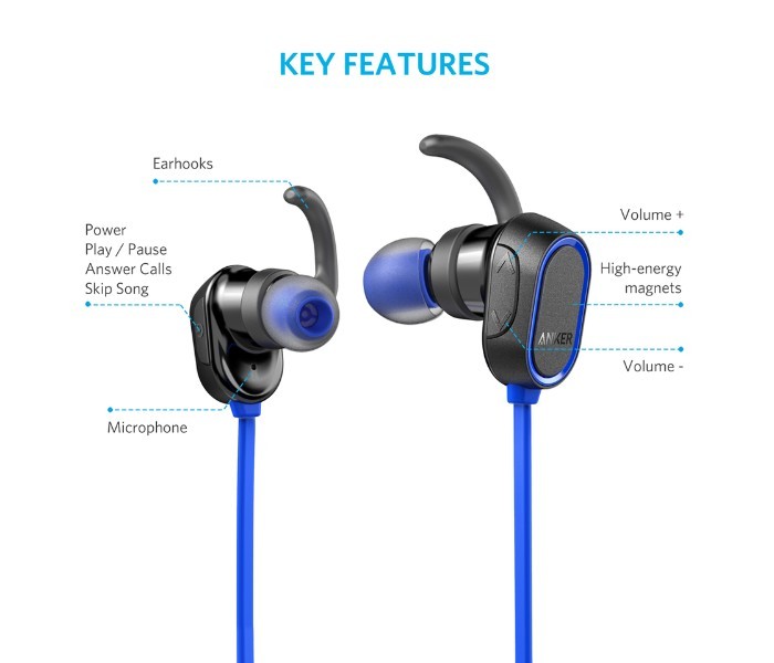 Anker soundbuds bluetooth earphone a3233 sale