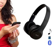 WB-2-FOE MQ Foldable Wireless Bluetooth Headset Headphone With Microphone Support Micro SD and fm Multicolor