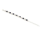 Kavani Circle Chimes Crystal Rhodium Bracelet 33061 Assorted