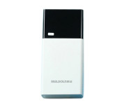 HNS-2 Portable Power Bank Dual USB 10000mAh - White