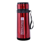 Royalford RF9459 600ml Stainless Steel Vacuum Bottle - Red