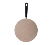 Royalford RF9507 30CM Marble Coated Aluminium Smart Tawa - Black & Beige