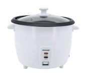 Sonashi SRC-306 0.6 Litre Rice Cooker with Steamer - White