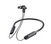 U Flex Bluetooth Neckband Highbass In-Ear Headset With Mic - Black