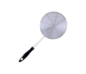 Royalford RF5024 11CM Stainless Steel Skimmer - Silver & Black
