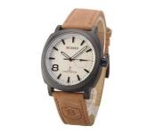 Curren 8139 Leather Strap Stylish Quartz Analog Watch White For Unisex