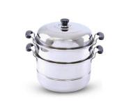 Double Layer Stainless Steel Steam Pot  - Similar Product Imag - ID 43439