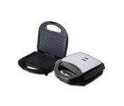 Geepas GGM6001 Two Slice Grill Maker - Black