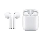 Top Headphone Deals For i12-TWS Bluetooth Earphones with True Wireless Stereo - White - ID 45693