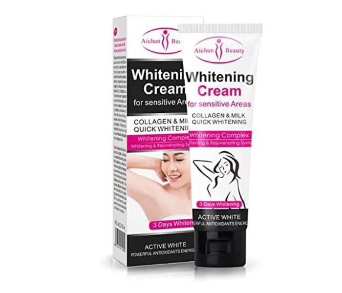 Aichun Beauty AC2184 50g Armpit Whitening Cream For Sensitive Areas Collagen and Milk Quick Whitening Cream  - Similar Product Imag - ID 50559