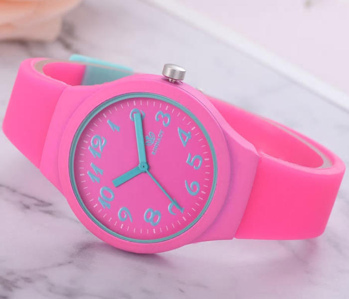 RINNADY - Jelly Silicone Women's Wrist Analog Watch - Blue + RINNADY - Jelly Silicone Women's Wrist Analog Watch - Pink + RINNADY - Jelly Silicone Women's Wrist Analog Watch - Purple + RINNADY - Jelly Silicone Women's Wrist Analog Watch - Red + RINNADY - Jelly Silicone Women's Wrist Analog Watch - Sky Blue + RINNADY - Jelly Silicone Women's Wrist Analog Watch - White 