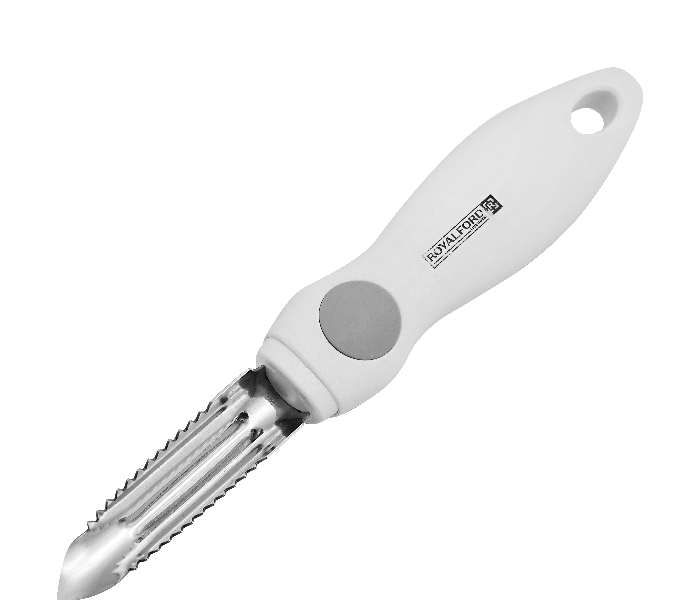 Royalford RF1646-FSS Fish Scale Scraper and Peeler - Silver