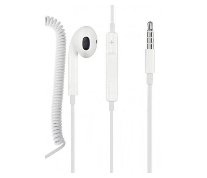 HT100 Driver Noise Leolation 3.5 mm Jack Hands Free Headset - White