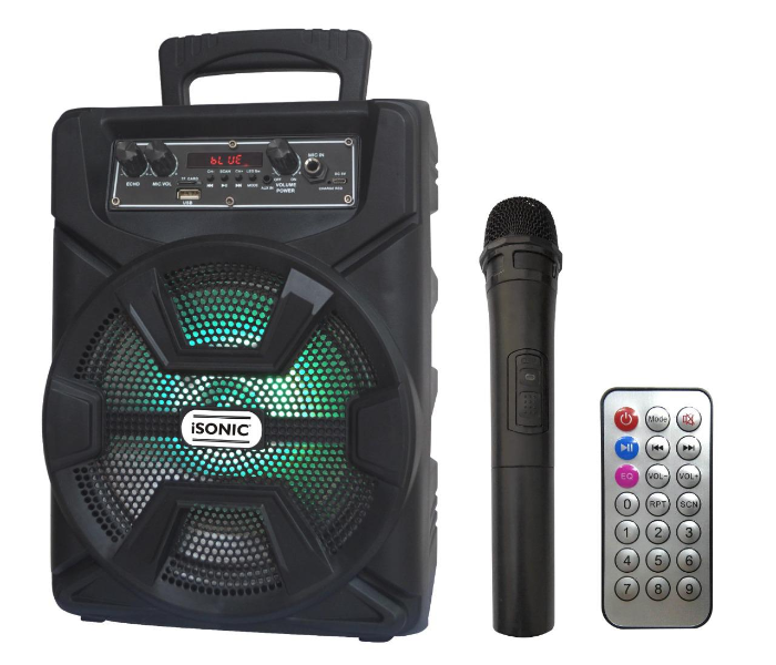 ISonic IS473 Trolly Speaker With Mic Black Image