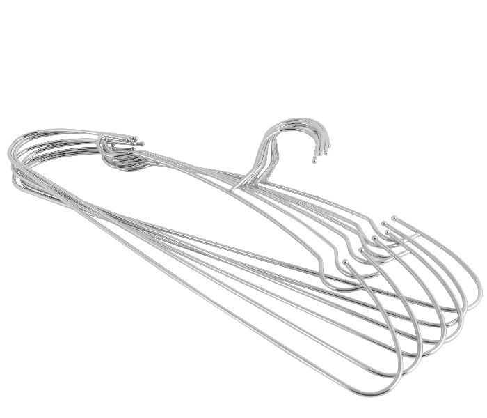 Royalford RF2574 Metal Hanger Set - 6 Pieces