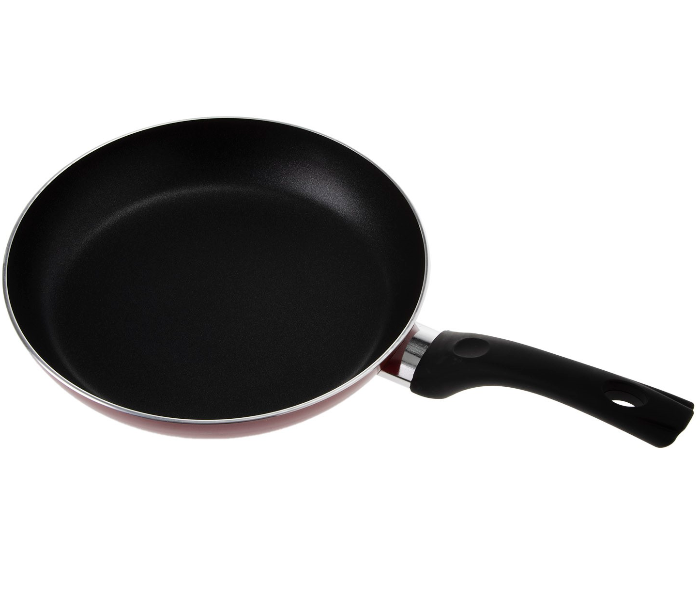 Royalford RF1264FP30 30 cm 3 Layer Non Stick Fry Pan – Black & Maroon  - Similar Product Imag - ID 318