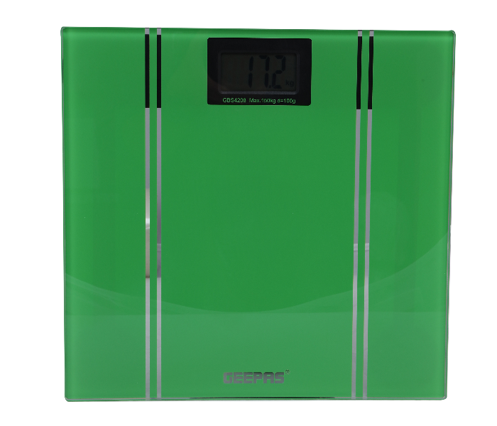 Geepas GBS4208 Personal Scale - Green