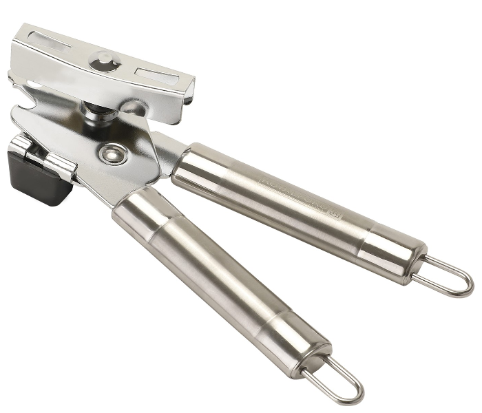 Royalford RF1184-O Can Opener with Tube Handle - Silver