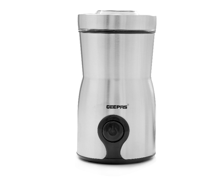  Geepas GCG5471 160 Watts Stainless Steel Coffee Grinder - Silver