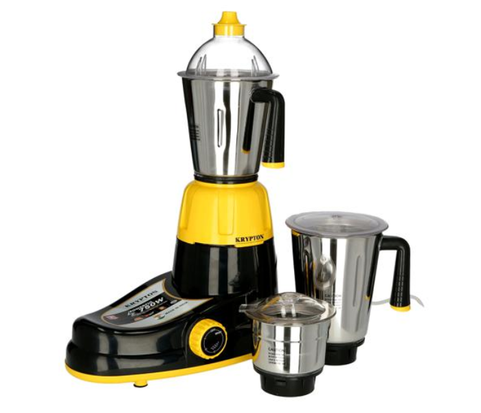 Krypton KNB6206 750 watts 3 In 1 Stainless Steel Mixer Grinder