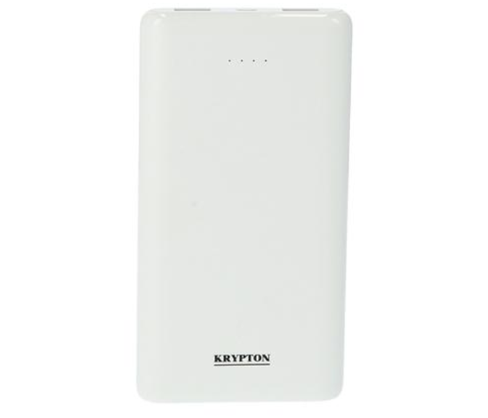 Krypton KNPB5361 10000mAh Dual USB Power Bank White Image