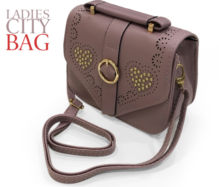 Victoria Mini City Design Beautiful Sling Bag for Women -French Beige