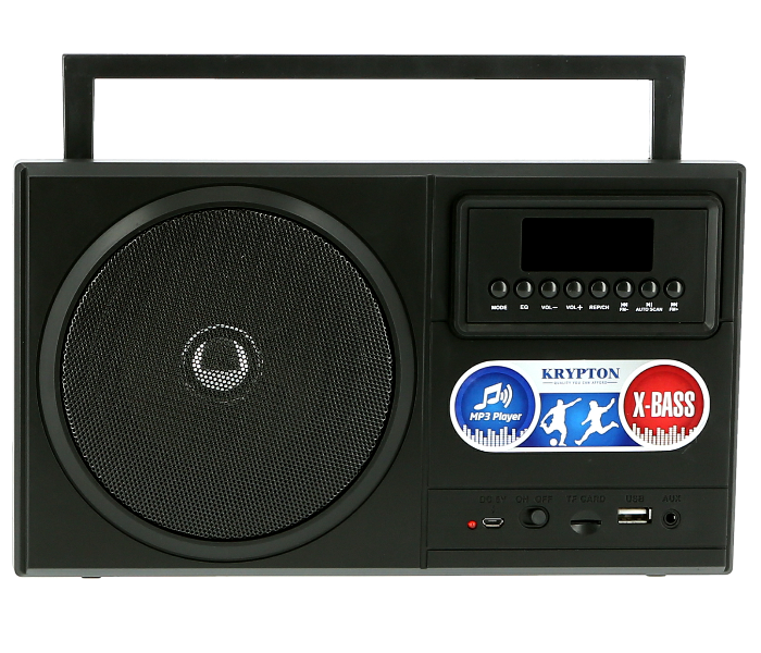 Krypton KNR5368 Rechargeable Bluetooth Radio MP3 FM TF Image